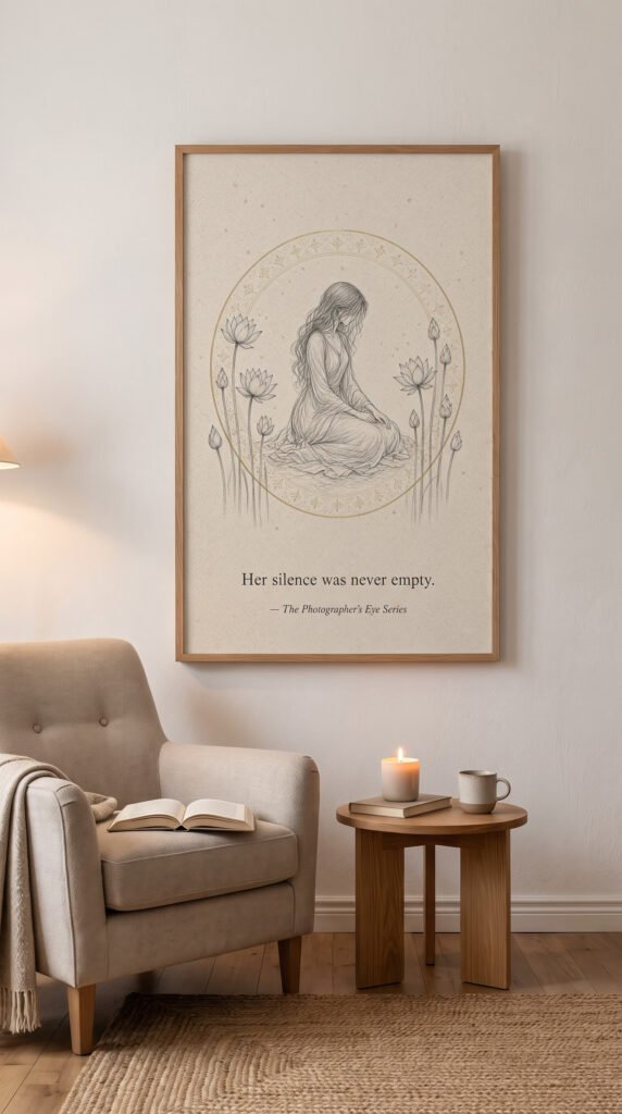 Pencil sketch Silent Grace print